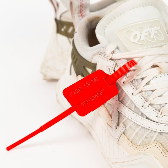 Off-White Odsy-1000 'White Light Grey' Platform Sneakers - Picture 8 of 12